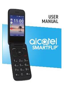 Alcatel Smartflip manual. Smartphone Instructions.